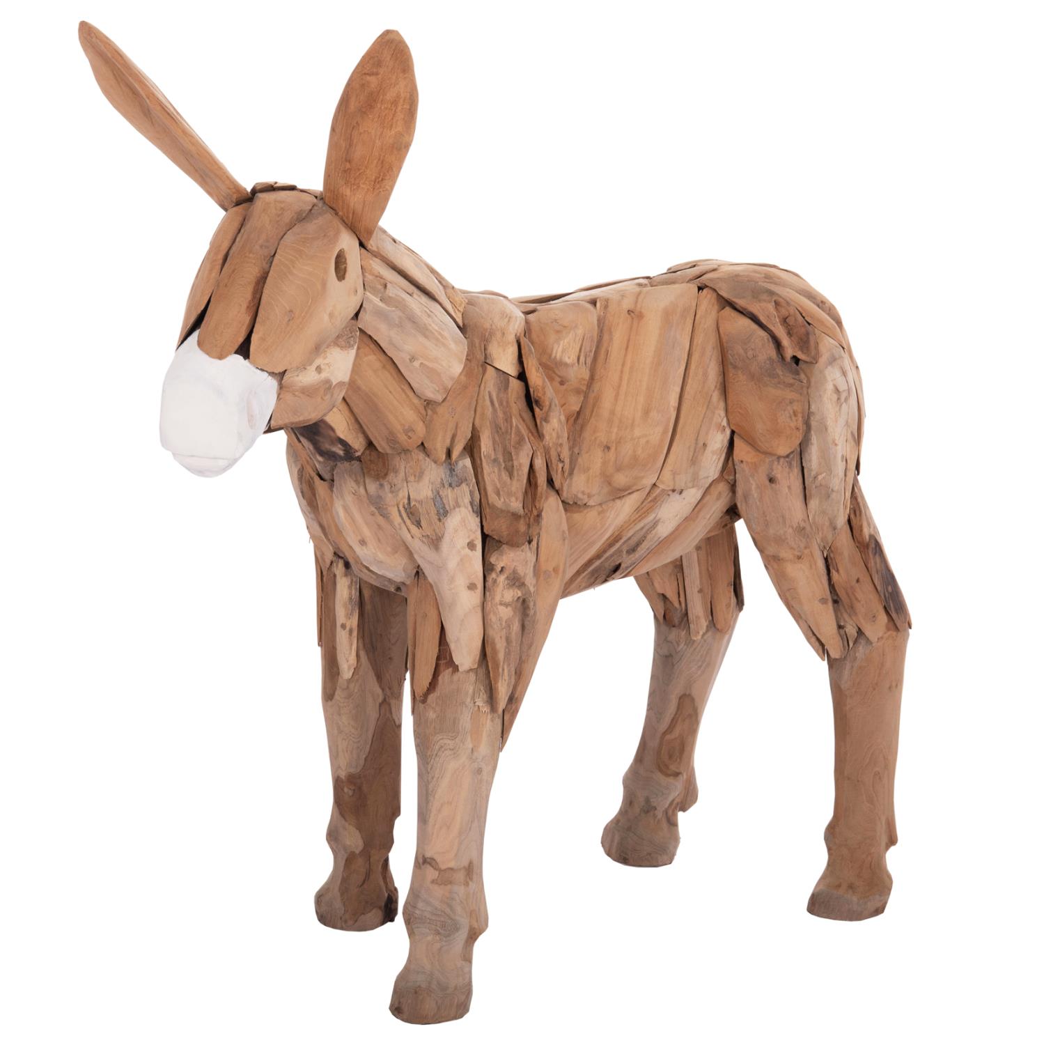 Διακοσμητικό Δαπέδου Γαϊδουράκι C4387 Ανακυκλωμένο Ξύλο Teak σε Φυσικό χρώμα 103x33x99,5Υεκ. Διακοσμητικό Δαπέδου Γαϊδουράκι C4387 Ανακυκλωμένο Ξύλο Teak σε Φυσικό χρώμα 103x33x99,5Υεκ.