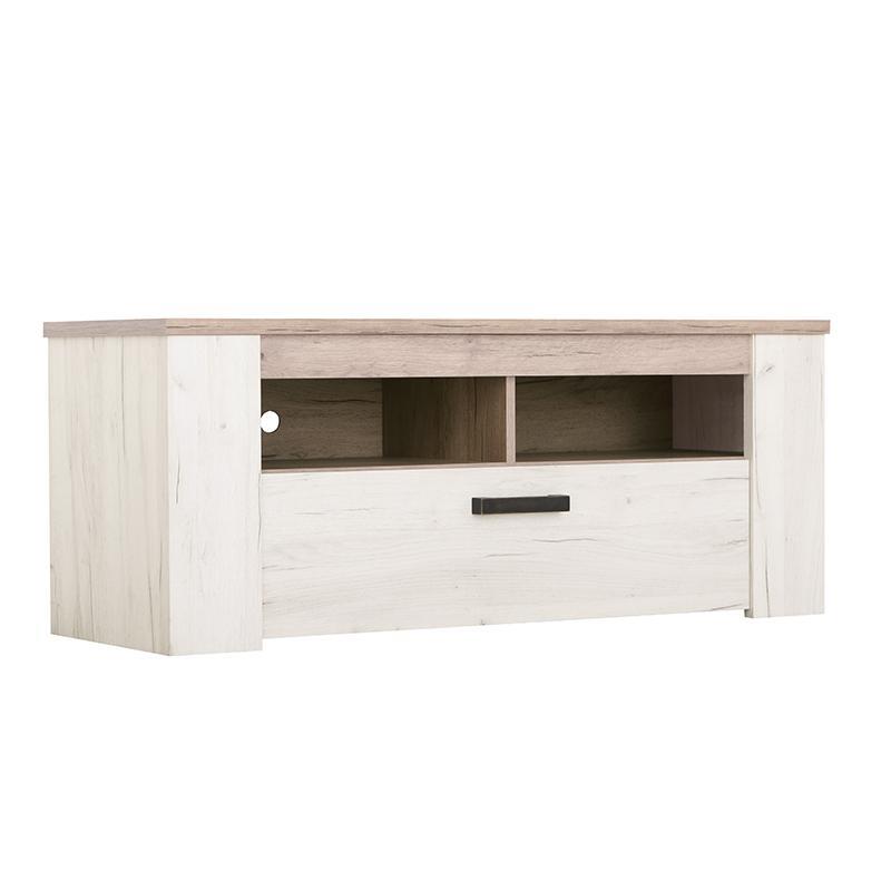 Έπιπλο TV Kent 120 Γκρί Δρύς - Λευκός Δρύς 122x43x49 εκ. Έπιπλο TV Kent 120 Γκρί Δρύς - Λευκός Δρύς 122x43x49 εκ.