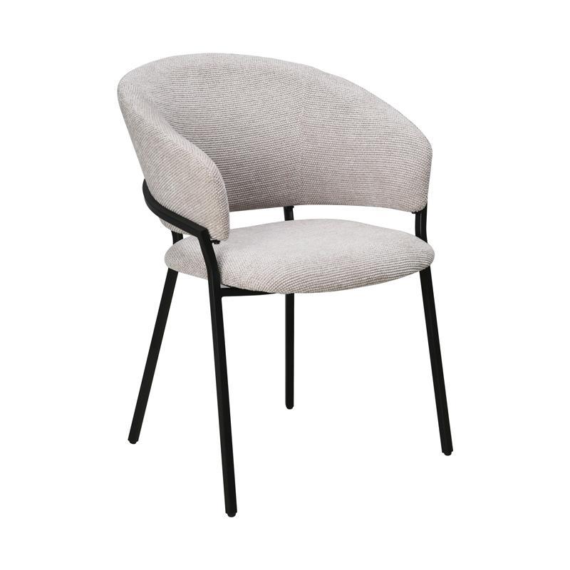 Πολυθρόνα FL24116 Fylliana Μπέζ ύφασμα 58x62x83εκ