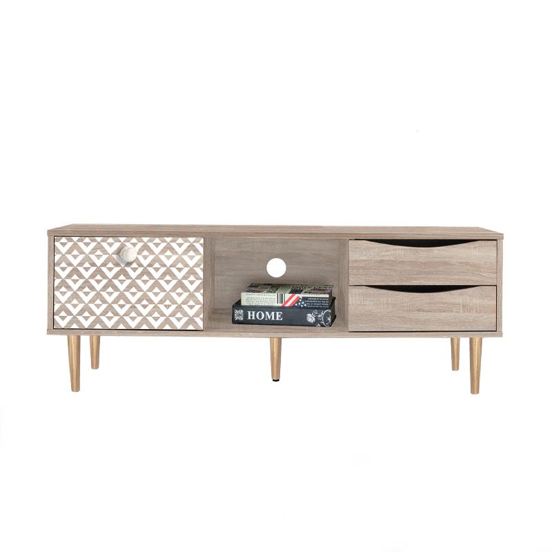 Έπιπλο Τηλεόρασης Home Fylliana Sonoma 120x39,5x45 εκ. Έπιπλο Τηλεόρασης Home Fylliana Sonoma 120x39,5x45 εκ.