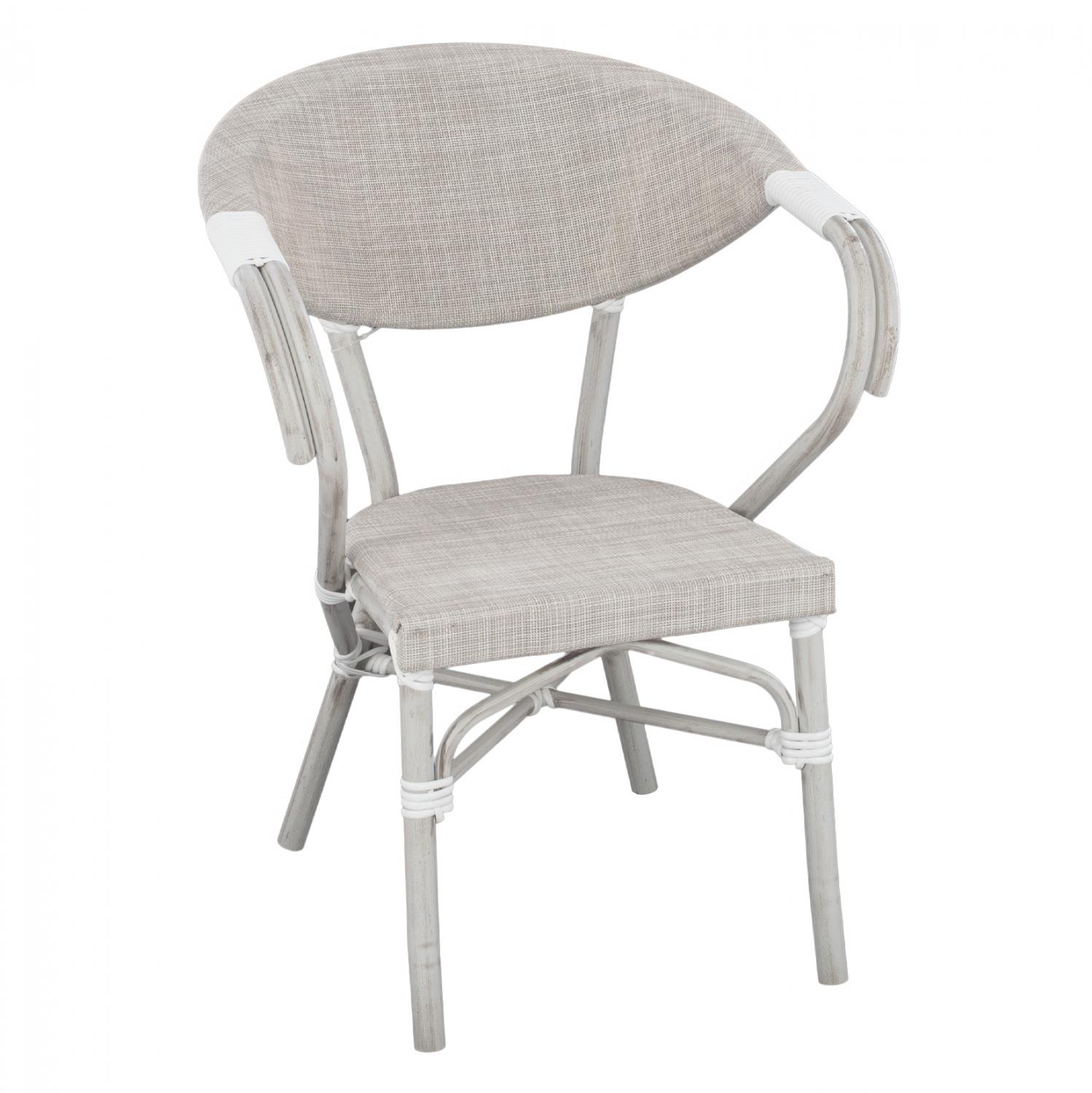 Καρέκλα - Πολυθρόνα CLAY C5108 Αλουμινίου Bamboo Look Γκρί Πατίνα με Textline 57x57x83 εκ. Καρέκλα - Πολυθρόνα CLAY C5108 Αλουμινίου Bamboo Look Γκρί Πατίνα με Textline 57x57x83 εκ.