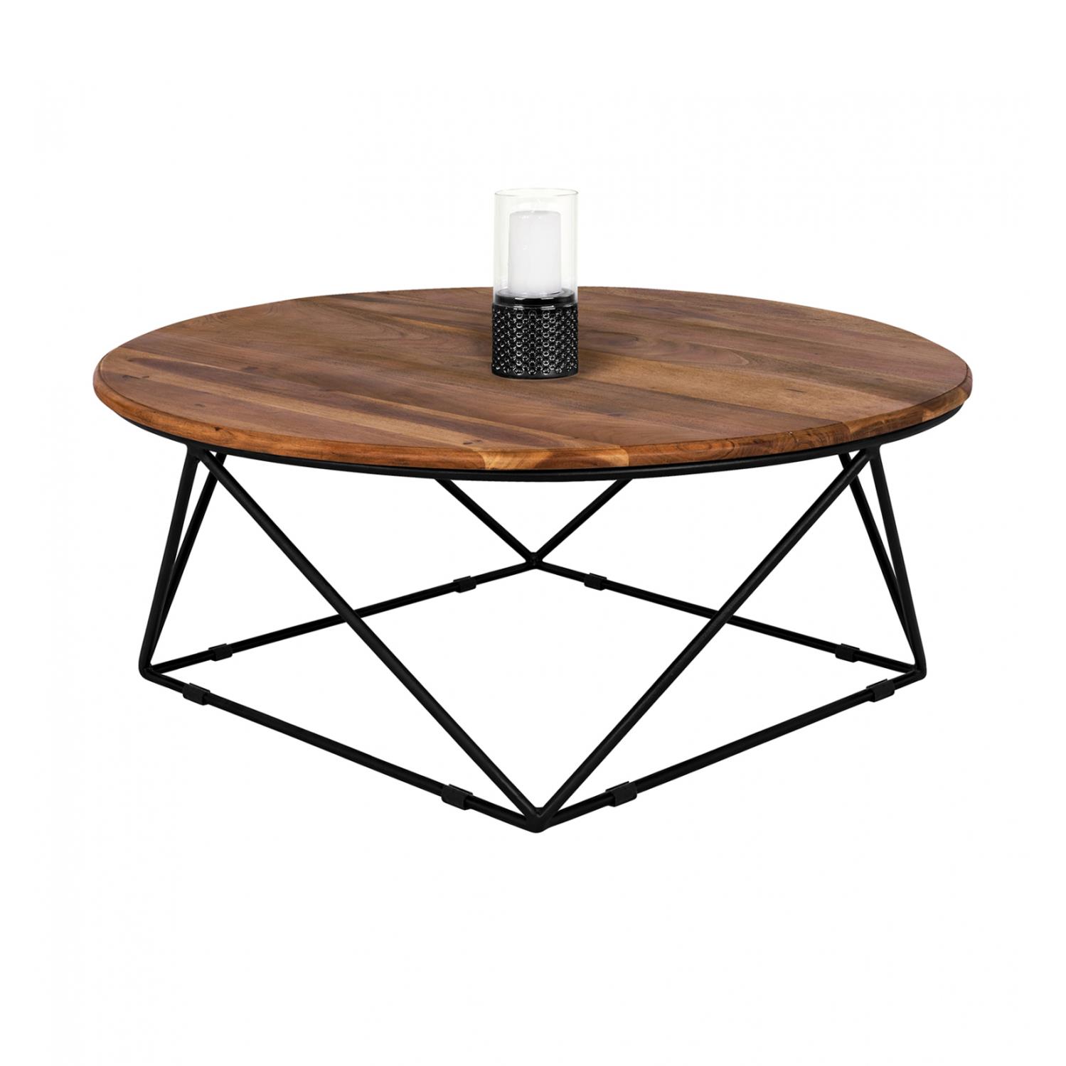 Τραπεζάκι σαλονιού BERLIN από Μασίφ Ξύλο Ακακίας Φ90x36,5Υεκ. Τραπεζάκι σαλονιού BERLIN από Μασίφ Ξύλο Ακακίας Φ90x36,5Υεκ.