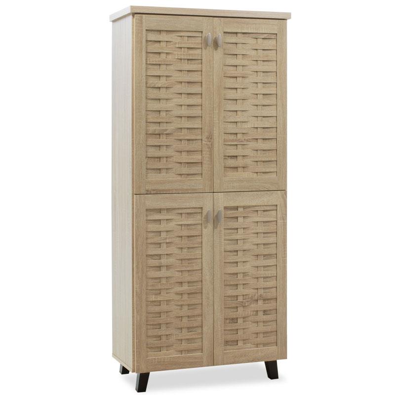 Παπουτσοθήκη-ντουλάπα MANTAM 24 ζεύγων χρώμα sonoma 78x40x170,5εκ Παπουτσοθήκη-ντουλάπα MANTAM 24 ζεύγων χρώμα sonoma 78x40x170,5εκ
