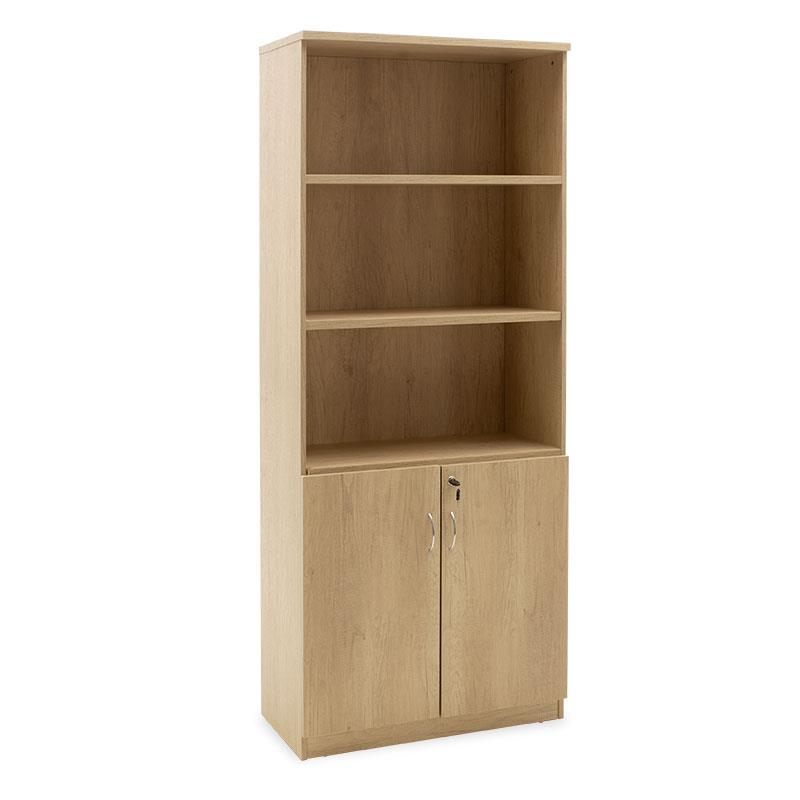 Βιβλιοθήκη γραφείου επαγγελματική Amazon χρώμα sonoma 80x40x200εκ Βιβλιοθήκη γραφείου επαγγελματική Amazon χρώμα sonoma 80x40x200εκ