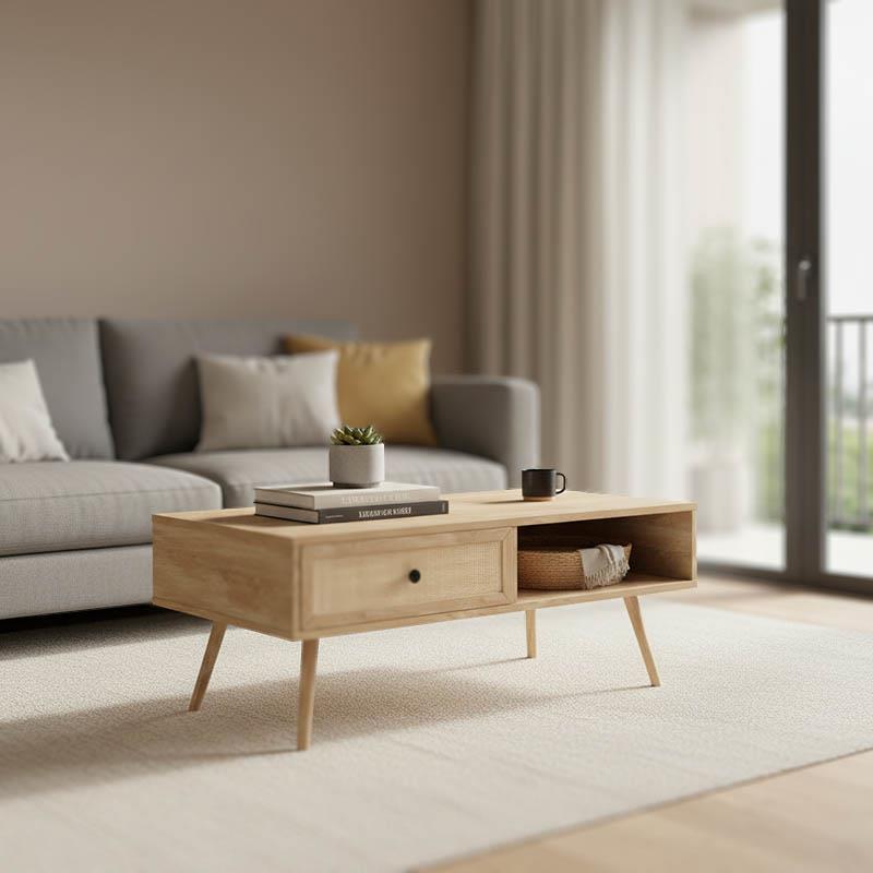 Τραπέζι σαλονιού Oslo sonoma 110x59x41,5εκ Τραπέζι σαλονιού Oslo sonoma 110x59x41,5εκ