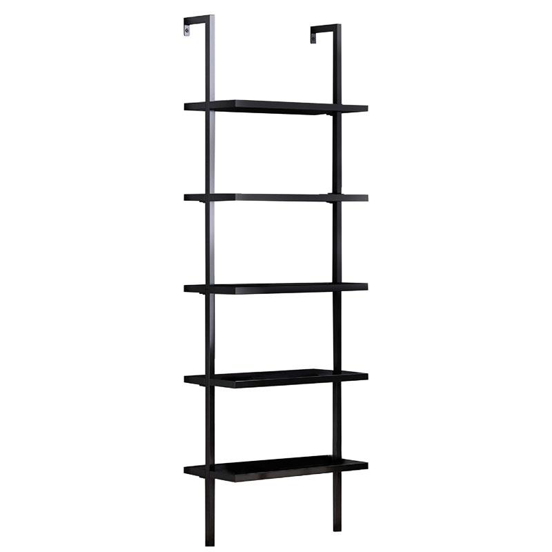 Βιβλιοθήκη Harris μαύρο 70x22x200εκ Βιβλιοθήκη Harris μαύρο 70x22x200εκ