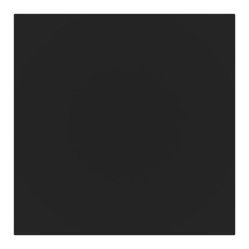 Επιφάνεια τραπεζιού Scenic Werzalit μαύρο 80x80εκ πάχους 35mm
