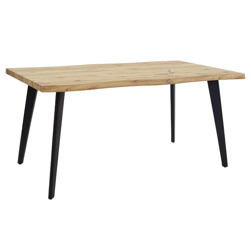 Τραπέζι Velto MDF sonoma 160x90x76εκ Τραπέζι Velto MDF sonoma 160x90x76εκ