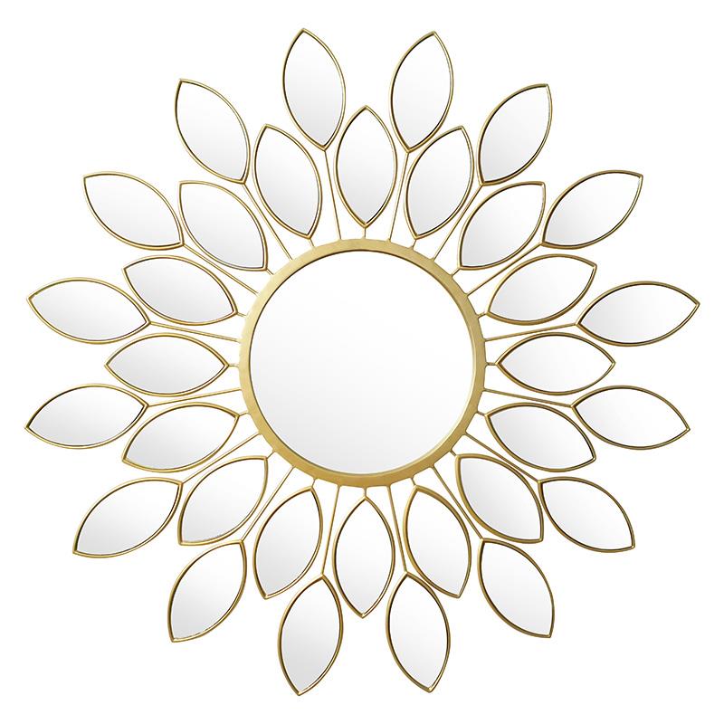 Καθρέπτης Flower χρυσό 83x2.5x83εκ Καθρέπτης Flower χρυσό 83x2.5x83εκ