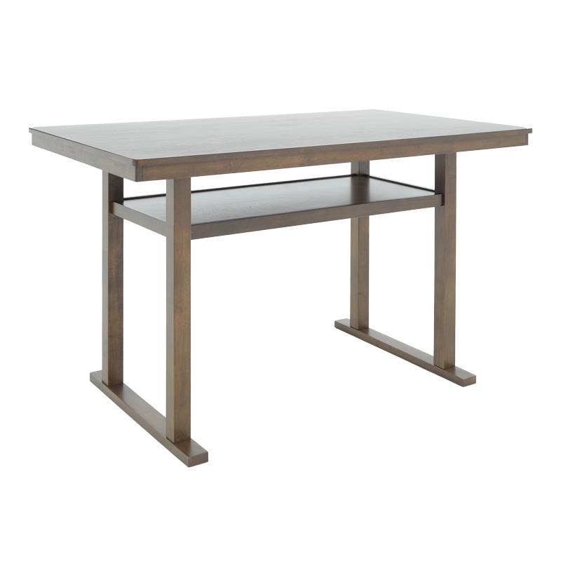 Τραπέζι μπαρ Tenor φυσικό ξύλο rubberwood-ΜDF καρυδί 150x90x91.5εκ Τραπέζι μπαρ Tenor φυσικό ξύλο rubberwood-ΜDF καρυδί 150x90x91.5εκ