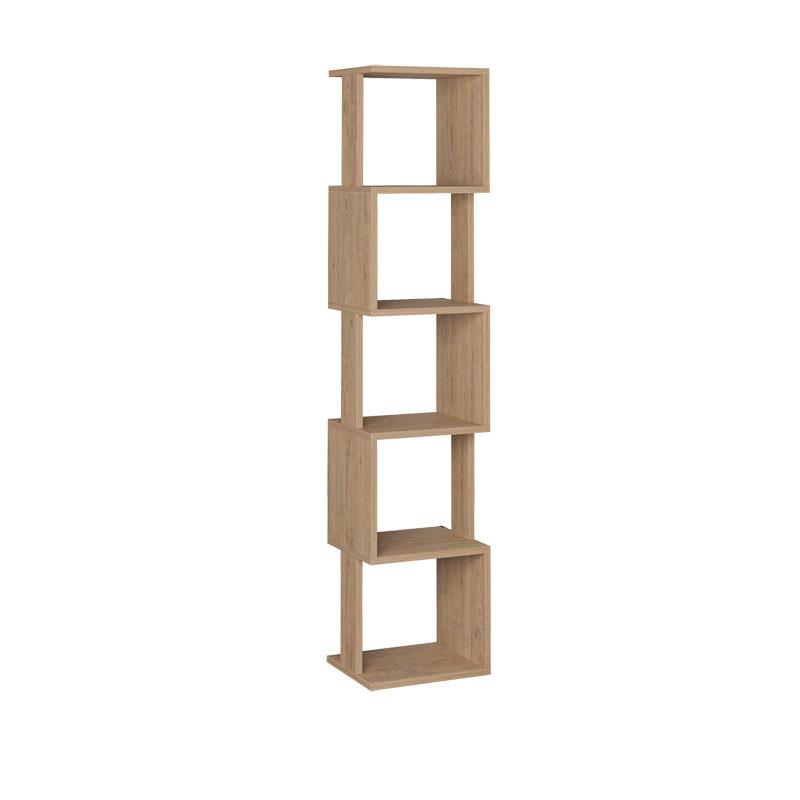 Βιβλιοθήκη - στήλη Piri oak μελαμίνης 35x30x161εκ Βιβλιοθήκη - στήλη Piri oak μελαμίνης 35x30x161εκ