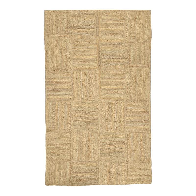 Χαλί Worrens Inart μπεζ γιούτα 120x180x1εκ Χαλί Worrens Inart μπεζ γιούτα 120x180x1εκ