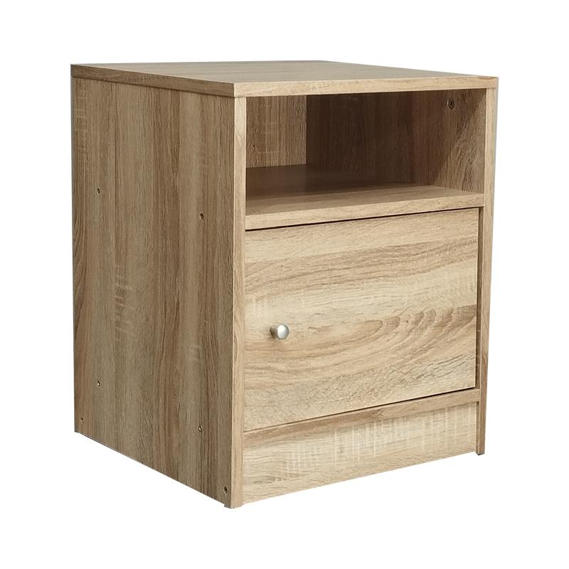Κομοδίνο Foly με ένα ντουλάπι sonoma 40x40x50εκ Κομοδίνο Foly με ένα ντουλάπι sonoma 40x40x50εκ
