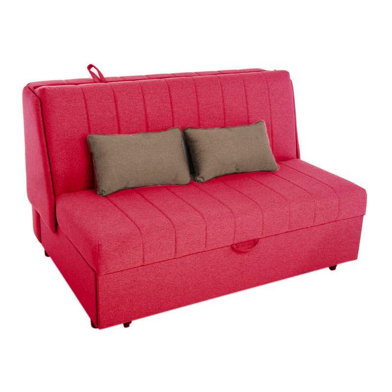 Καναπές Διθέσιος New Montana Fylliana Ρόζ - Γκρί Bombay 145x100x92 εκ. Καναπές Διθέσιος New Montana Fylliana Ρόζ - Γκρί Bombay 145x100x92 εκ.