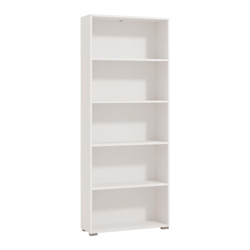 Βιβλιοθήκη Tomar 5 Λευκό 70x24,5x176,5 εκ. Βιβλιοθήκη Tomar 5 Λευκό 70x24,5x176,5 εκ.
