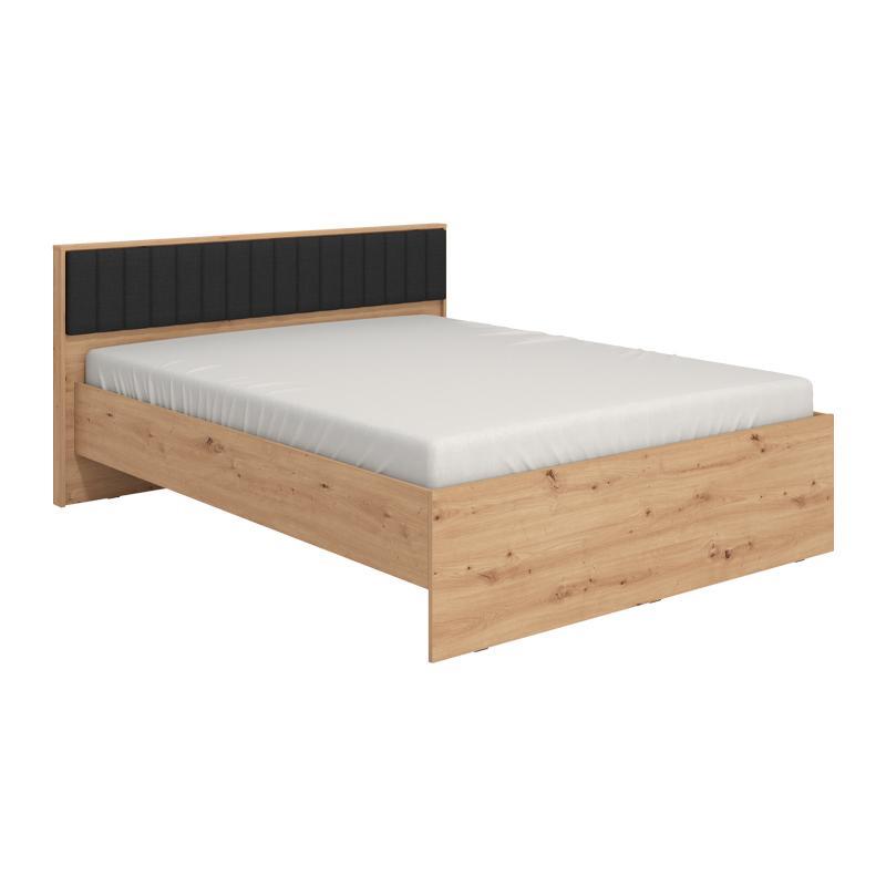 Ξύλινο Κρεβάτι Varadero 160 Artisan Oak - Μαύρο 160x200 εκ. Ξύλινο Κρεβάτι Varadero 160 Artisan Oak - Μαύρο 160x200 εκ.