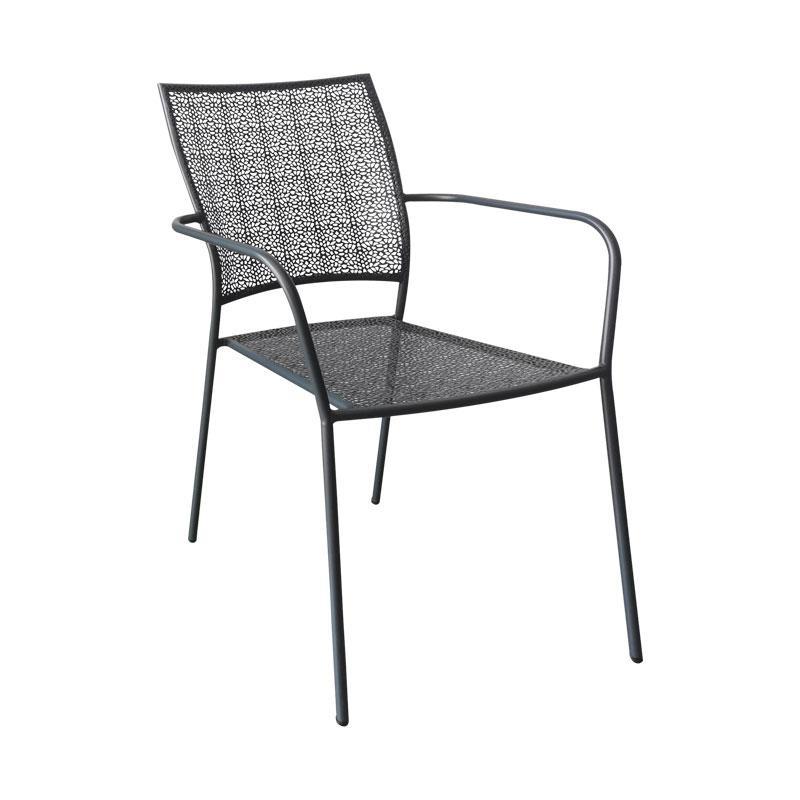 Καρέκλα 88801 Fylliana Μεταλλική Γκρί 56x56x89 εκ. Καρέκλα 88801 Fylliana Μεταλλική Γκρί 56x56x89 εκ.