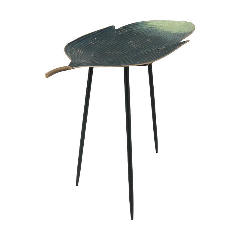 Τραπεζάκι Γωνίας Leaf Fylliana Βεραμάν - Χρυσό 74,5x32,5x66 εκ. Τραπεζάκι Γωνίας Leaf Fylliana Βεραμάν - Χρυσό 74,5x32,5x66 εκ.