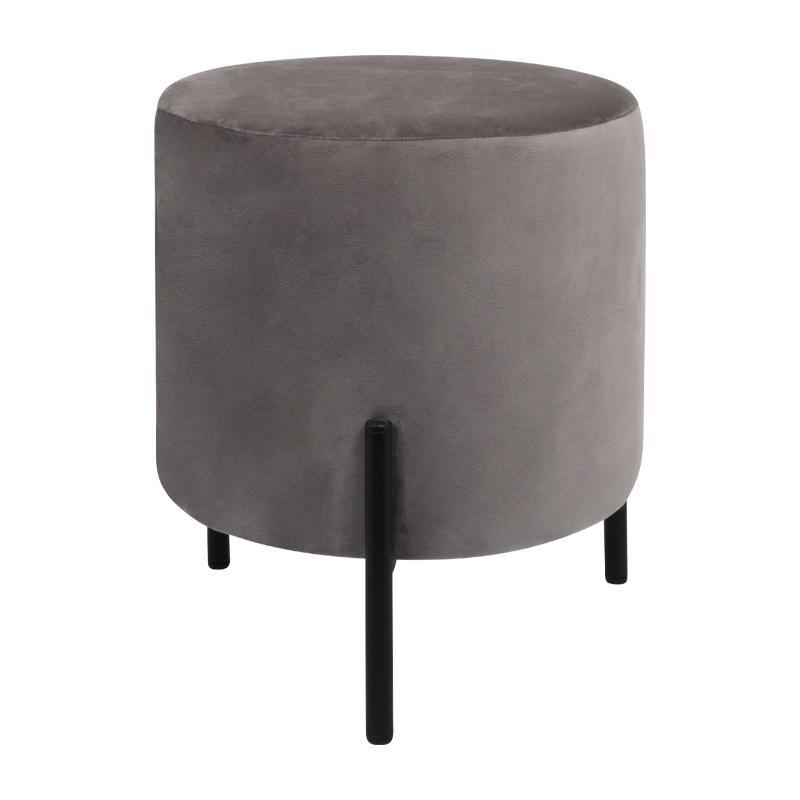 Σκαμπό Lux Fylliana Γκρί 33x33x38 εκ. Σκαμπό Lux Fylliana Γκρί 33x33x38 εκ.