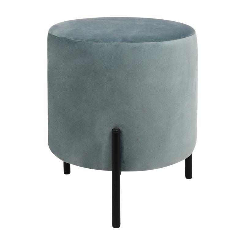 Σκαμπό Lux Fylliana Ocean Blue 33x33x38 εκ. Σκαμπό Lux Fylliana Ocean Blue 33x33x38 εκ.
