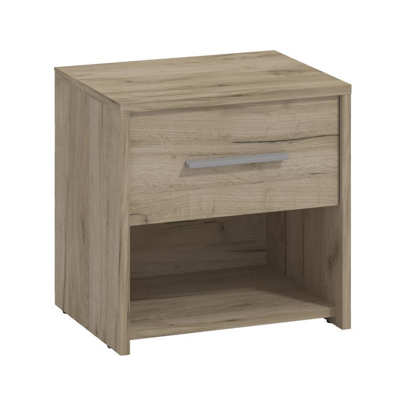 Σετ 2 Κομοδίνα Garona 2NO1F Γκρί Δρύς 42x33x42 εκ. Σετ 2 Κομοδίνα Garona 2NO1F Γκρί Δρύς 42x33x42 εκ.