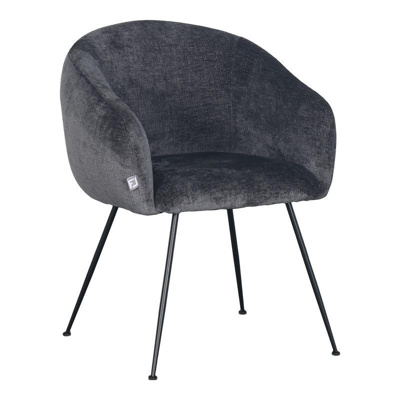 Πολυθρόνα Τραπεζαρίας 1280 Fylliana Γκρί 62x60x79εκ. Πολυθρόνα Τραπεζαρίας 1280 Fylliana Γκρί 62x60x79εκ.