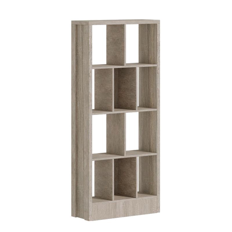 Βιβλιοθήκη Dividre sonoma oak μελαμίνης 80x30x181εκ Βιβλιοθήκη Dividre sonoma oak μελαμίνης 80x30x181εκ