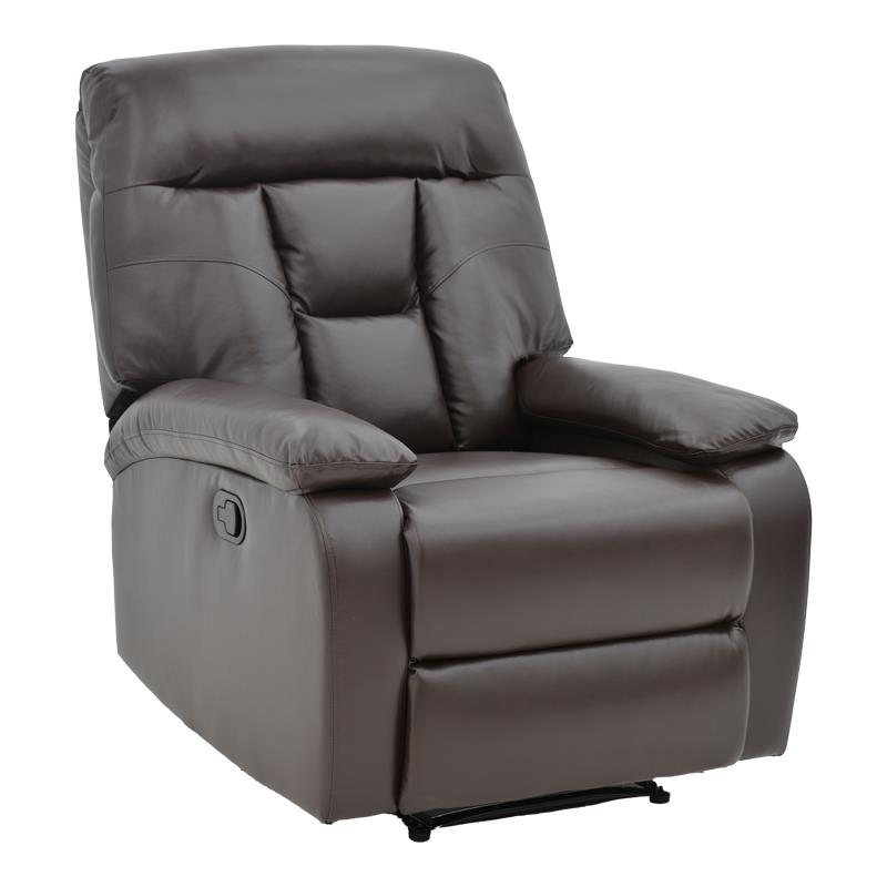 Πολυθρόνα relax Terpsi καφέ PU 80x94x100εκ Πολυθρόνα relax Terpsi καφέ PU 80x94x100εκ