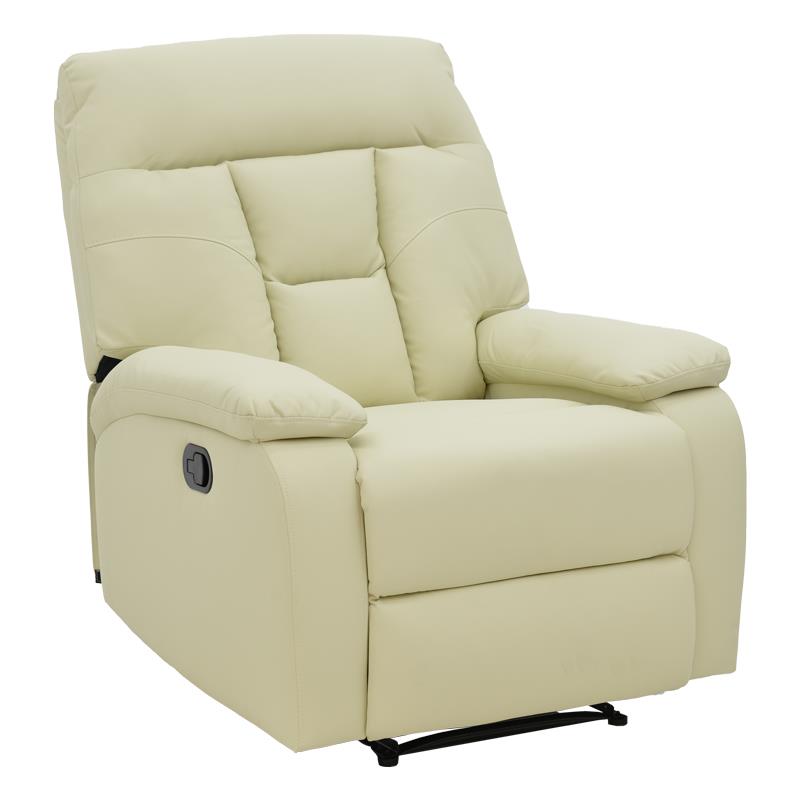 Πολυθρόνα relax Terpsi κρεμ PU 80x94x100εκ Πολυθρόνα relax Terpsi κρεμ PU 80x94x100εκ