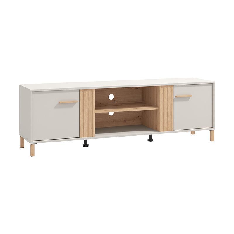 Έπιπλο Τηλεόρασης Belfort 3K2V Cashmere - Artisan Oak 164x40x52 εκ. Έπιπλο Τηλεόρασης Belfort 3K2V Cashmere - Artisan Oak 164x40x52 εκ.