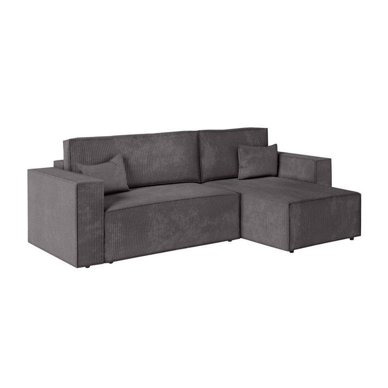 Γωνιακός Καναπές New Isabella Fylliana Γκρί 270x160x90 εκ. Γωνιακός Καναπές New Isabella Fylliana Γκρί 270x160x90 εκ.