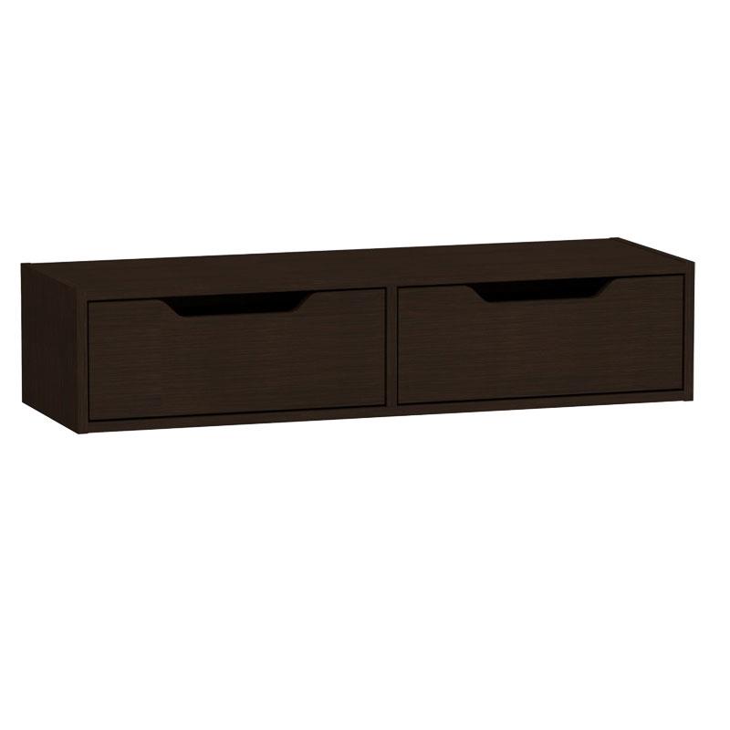 Κονσόλα-τουαλέτα Alberto κρεμαστή wenge 100x32.5x22εκ Κονσόλα-τουαλέτα Alberto κρεμαστή wenge 100x32.5x22εκ