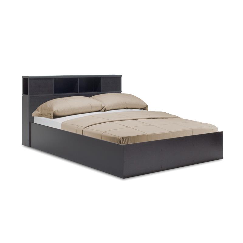 Κρεβάτι διπλό OLYMPUS σε χρώμα wenge 140x200εκ Κρεβάτι διπλό OLYMPUS σε χρώμα wenge 140x200εκ