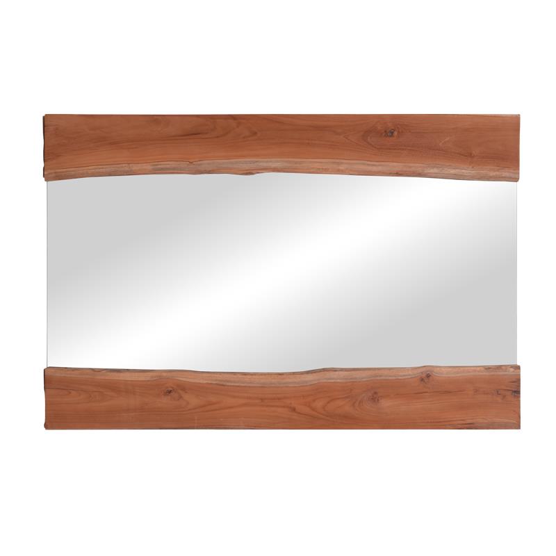 Καθρέπτης Riverine teak ξύλο σε φυσική απόχρωση 120x80x4εκ Καθρέπτης Riverine teak ξύλο σε φυσική απόχρωση 120x80x4εκ