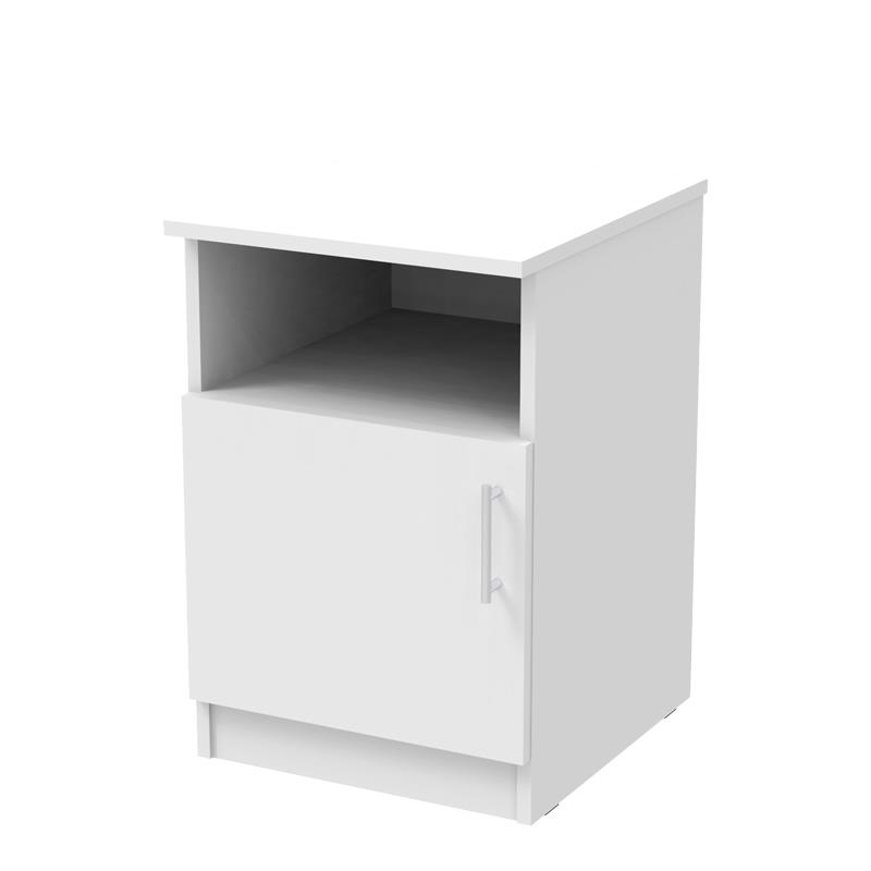 Κομοδίνο Galdi μελαμίνη σε λευκή απόχρωση 40x45x60εκ Κομοδίνο Galdi μελαμίνη σε λευκή απόχρωση 40x45x60εκ