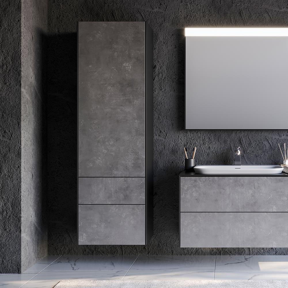 Στήλη μπάνιου κρεμαστή RODOS  50 Ασημί 50x40x162 εκ. Στήλη μπάνιου κρεμαστή RODOS  50 Ασημί 50x40x162 εκ.