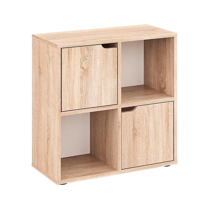 Βιβλιοθήκη Bookel σε sonoma απόχρωση 59.6x27.5x60.4εκ Βιβλιοθήκη Bookel σε sonoma απόχρωση 59.6x27.5x60.4εκ