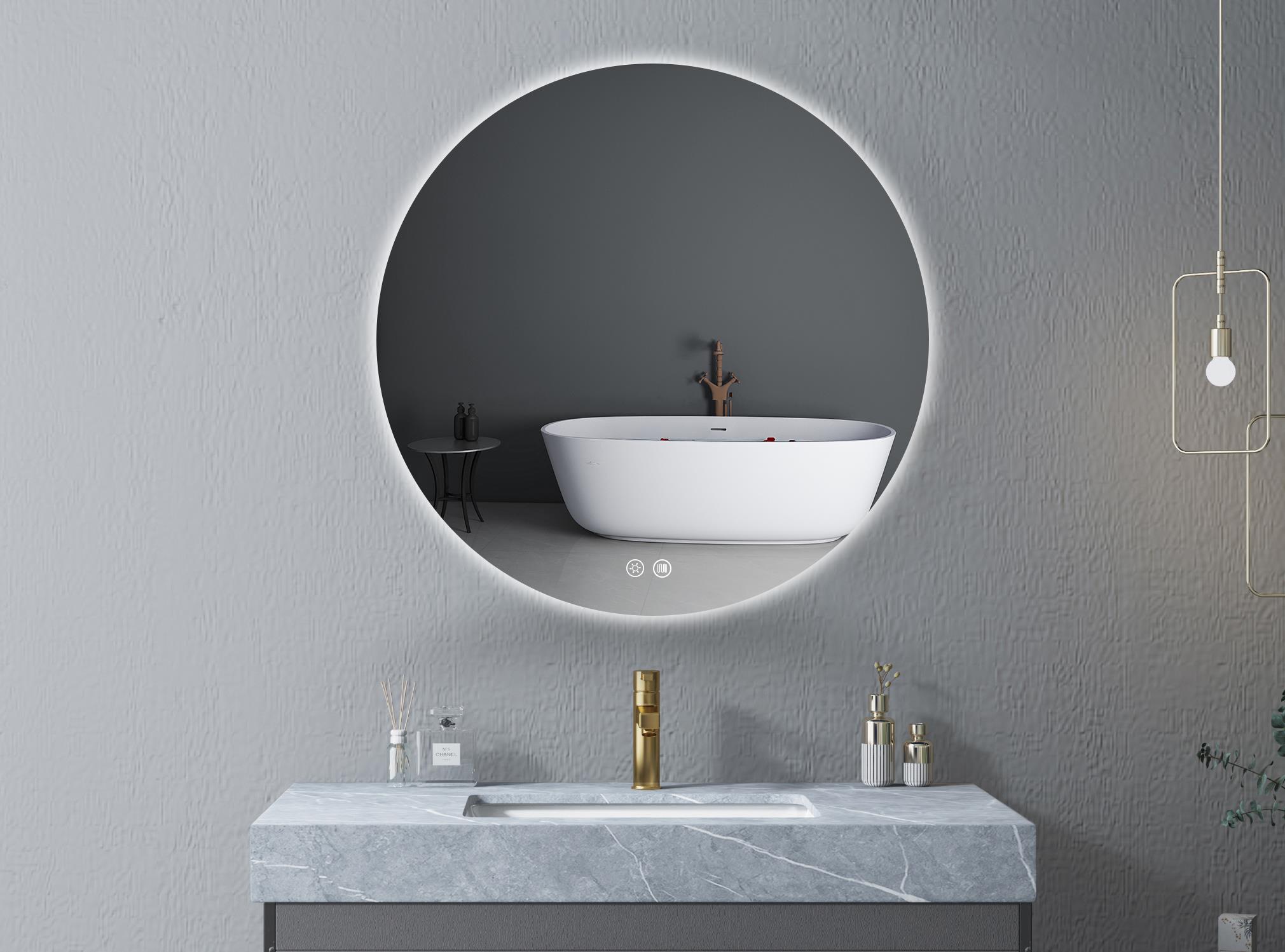 Καθρέπτης μπάνιου MERILYN LED Φ60 Στρόγγυλος Καθρέπτης μπάνιου MERILYN LED Φ60 Στρόγγυλος