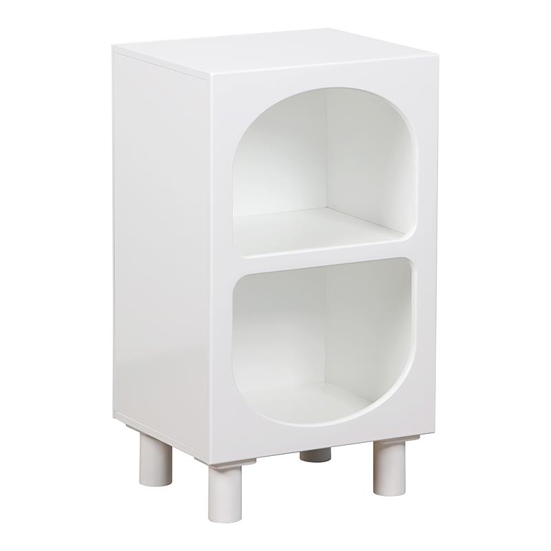 Κομοδίνο Emersi MDF σε λευκή απόχρωση 40x32x70εκ Κομοδίνο Emersi MDF σε λευκή απόχρωση 40x32x70εκ