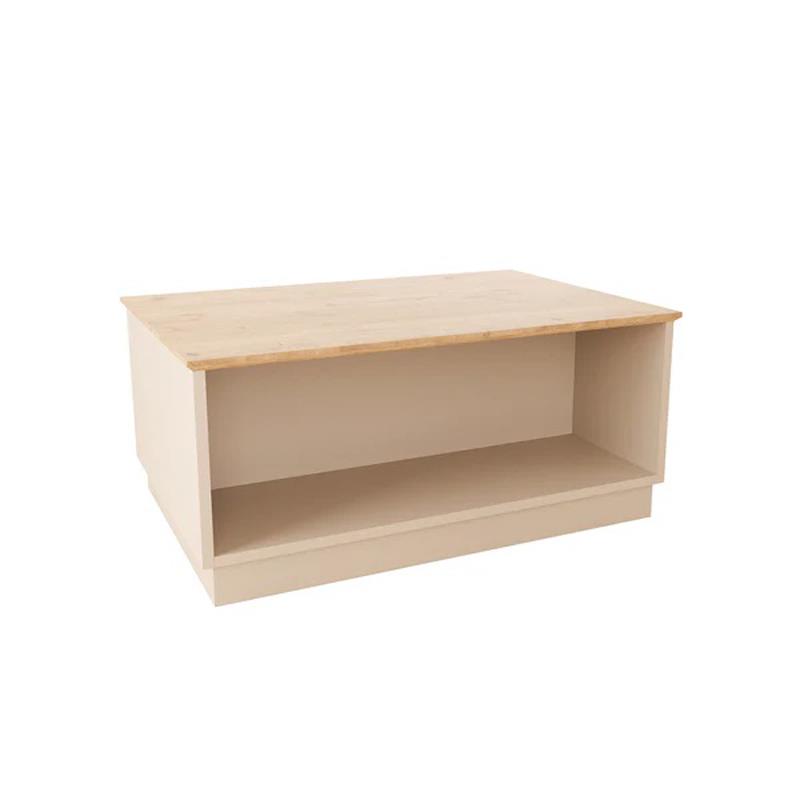 Τραπεζάκι σαλονιού Monik oak - ανοιχτό γκρι 90x56x40 εκ. Τραπεζάκι σαλονιού Monik oak - ανοιχτό γκρι 90x56x40 εκ.