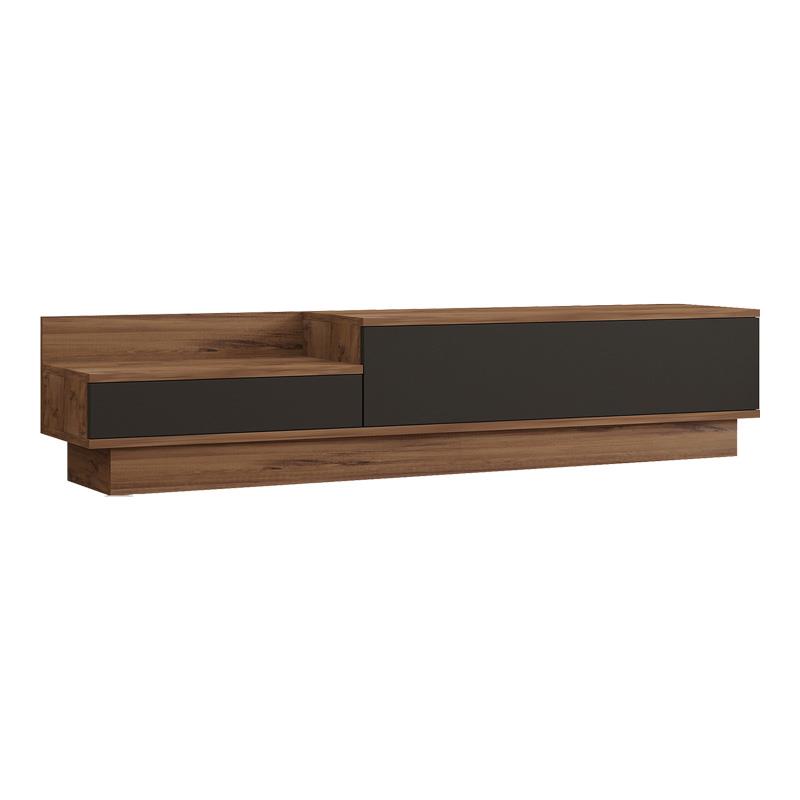 Έπιπλο τηλεόρασης Eclipse sonoma - ανθρακί 160x35x35 εκ. Έπιπλο τηλεόρασης Eclipse sonoma - ανθρακί 160x35x35 εκ.