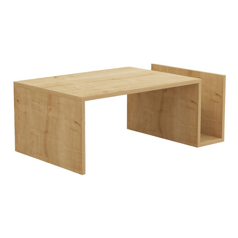 Τραπέζι σαλονιού Poko σε oak απόχρωση 86,8x50x32,4 εκ. Τραπέζι σαλονιού Poko σε oak απόχρωση 86,8x50x32,4 εκ.