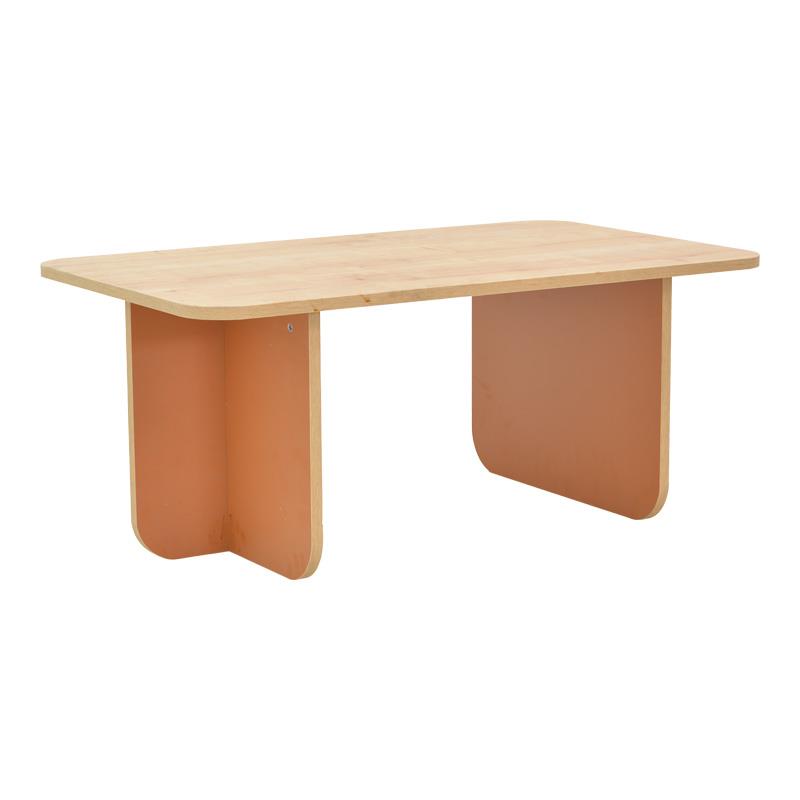 Τραπεζάκι Σαλονιού Bοca σε Oak - Κεραμιδί 100x60x42εκ. Τραπεζάκι Σαλονιού Bοca σε Oak - Κεραμιδί 100x60x42εκ.