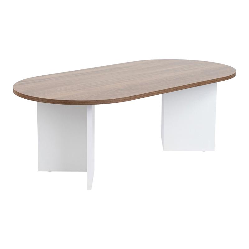 Τραπεζάκι Σαλονιού Tabletod σε Καρυδί - Λευκό 119x60x40εκ. Τραπεζάκι Σαλονιού Tabletod σε Καρυδί - Λευκό 119x60x40εκ.