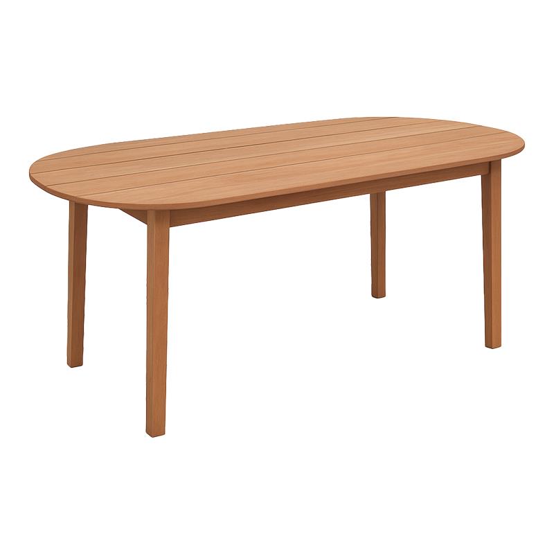 Τραπέζι κήπου Skyl απο Teak Ξύλο σε Φυσικό 190x90x75εκ. Τραπέζι κήπου Skyl απο Teak Ξύλο σε Φυσικό 190x90x75εκ.