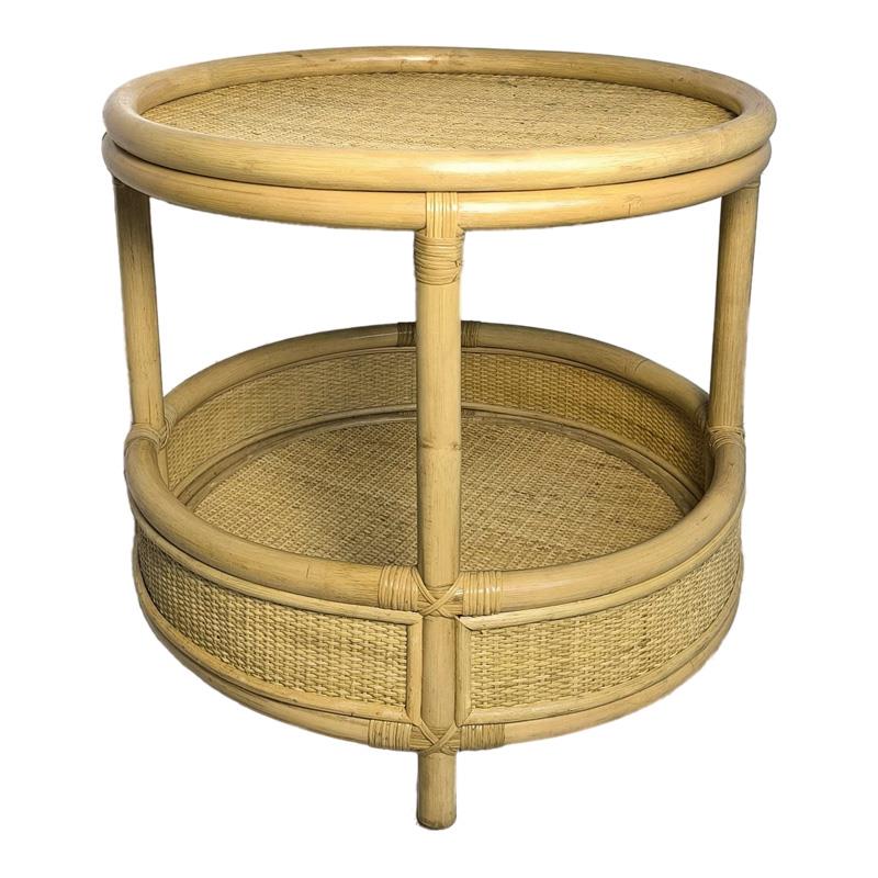 Βοηθητικό Τραπεζάκι σαλονιού Moody P.E. Rattan σε Φυσικό Φ55x51εκ. Βοηθητικό Τραπεζάκι σαλονιού Moody P.E. Rattan σε Φυσικό Φ55x51εκ.