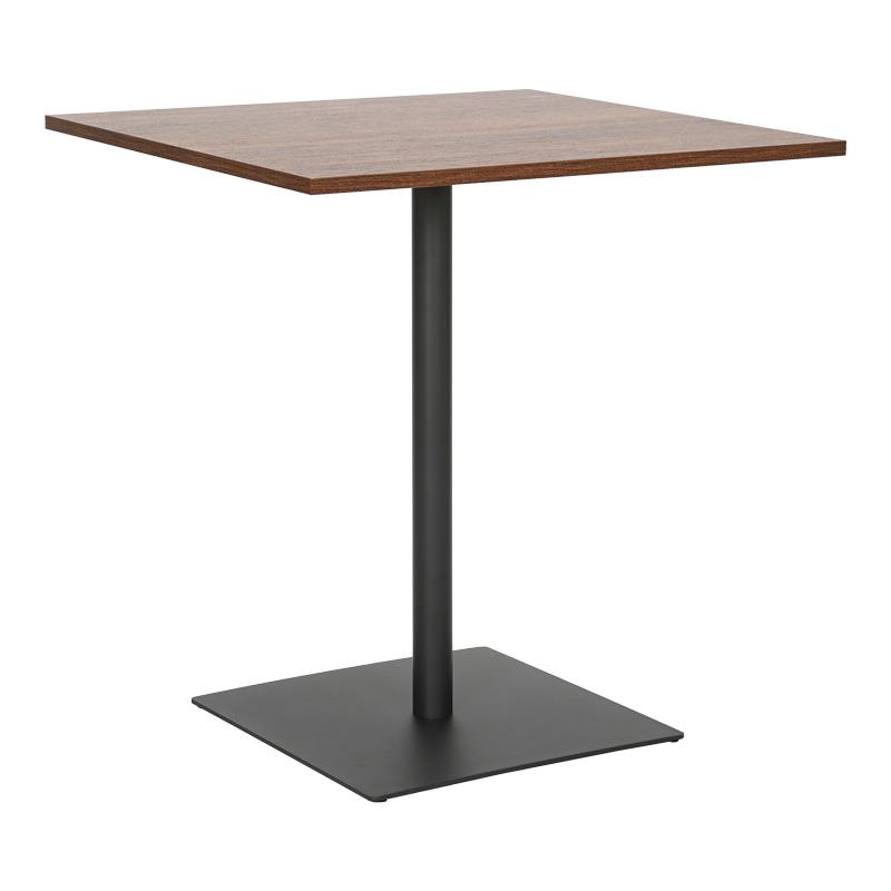 Τραπέζι Nerobian mdf σε καρυδί απόχρωση 70x70x75εκ Τραπέζι Nerobian mdf σε καρυδί απόχρωση 70x70x75εκ