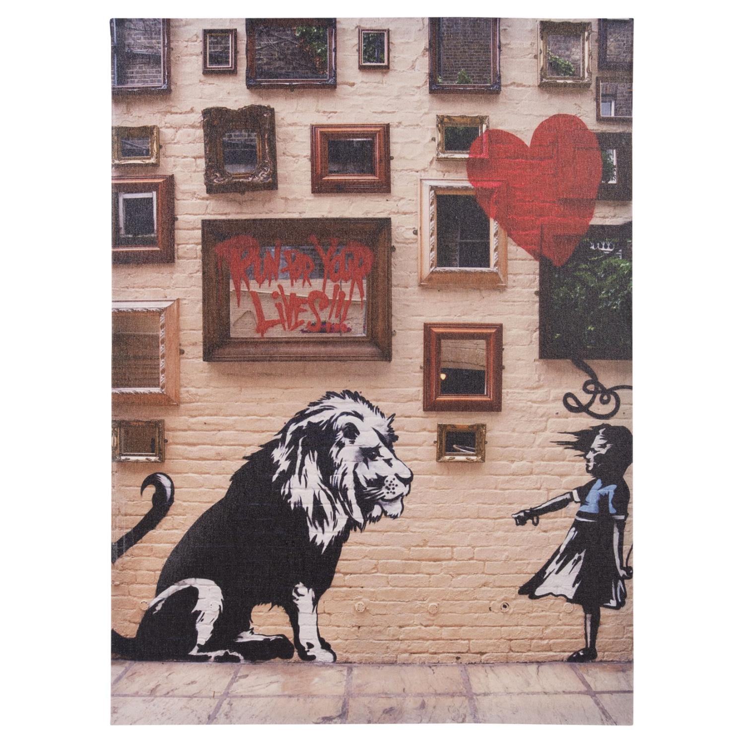 Πίνακας τοίχου Σειρά GOBI C4828 Εκτυπωμένος Καμβάς 50x2,5(πάχος)x68Υεκ.