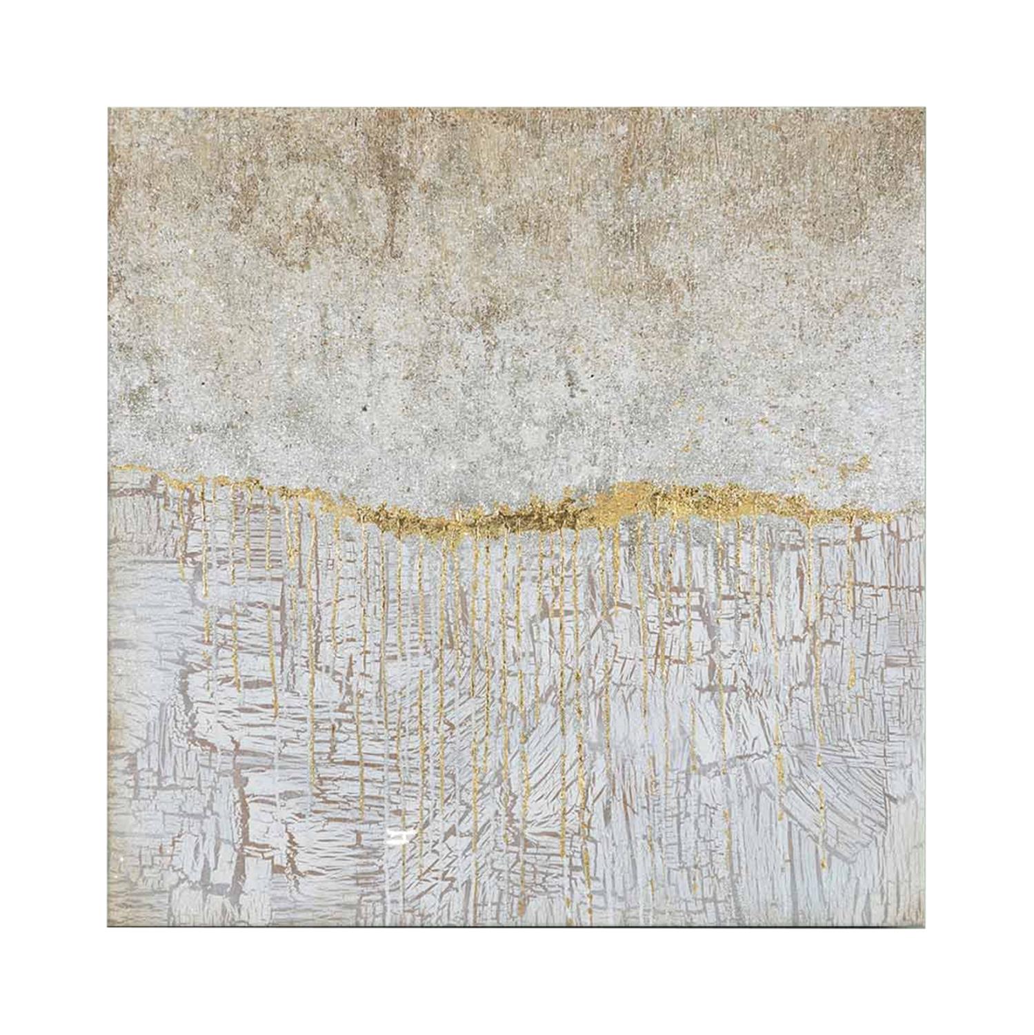 Πίνακας Τοίχου Τετράγωνος Σειρά GOBI C4855 Εκτυπωμένος Καμβάς 70x2,8(πάχος)x70Υεκ.