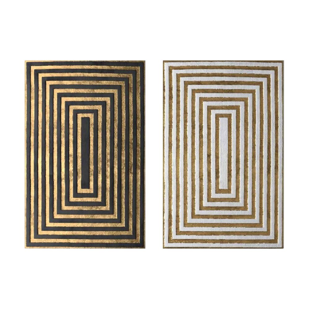 Πίνακας Τοίχου 2τμχ Σειρά GOBI C4841 Εκτυπωμένος Καμβάς 45x2,8(πάχος)x70Yεκ.(x2)